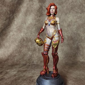 Iron Widow designed by Sanix 3D Printed Hand Painted Statue ~11.25in/295mm