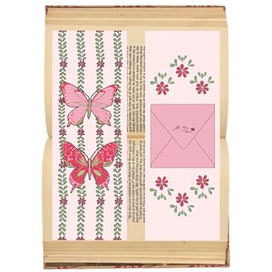Butterfly Kisses bookmark