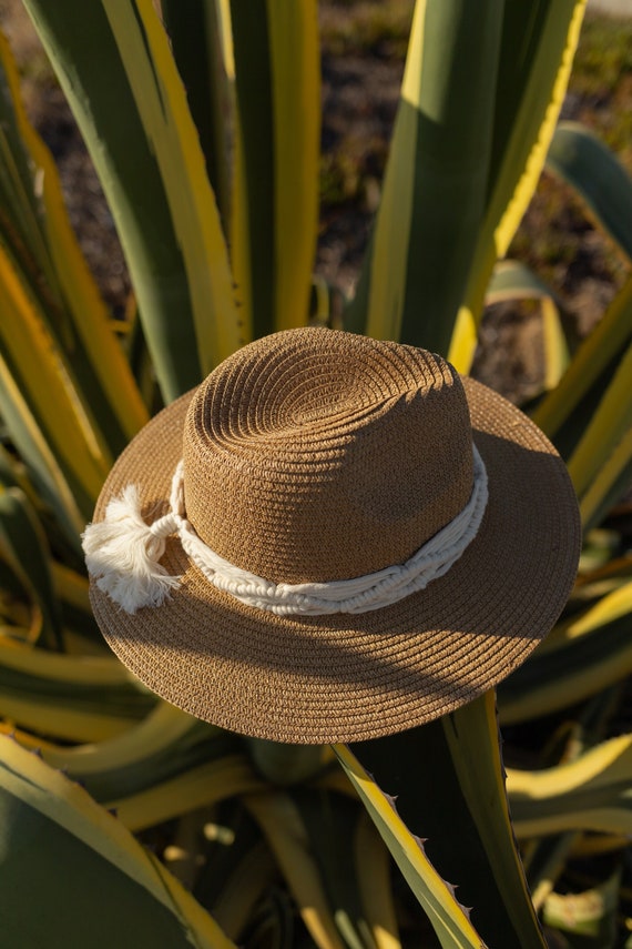 Macrame Boho Hat