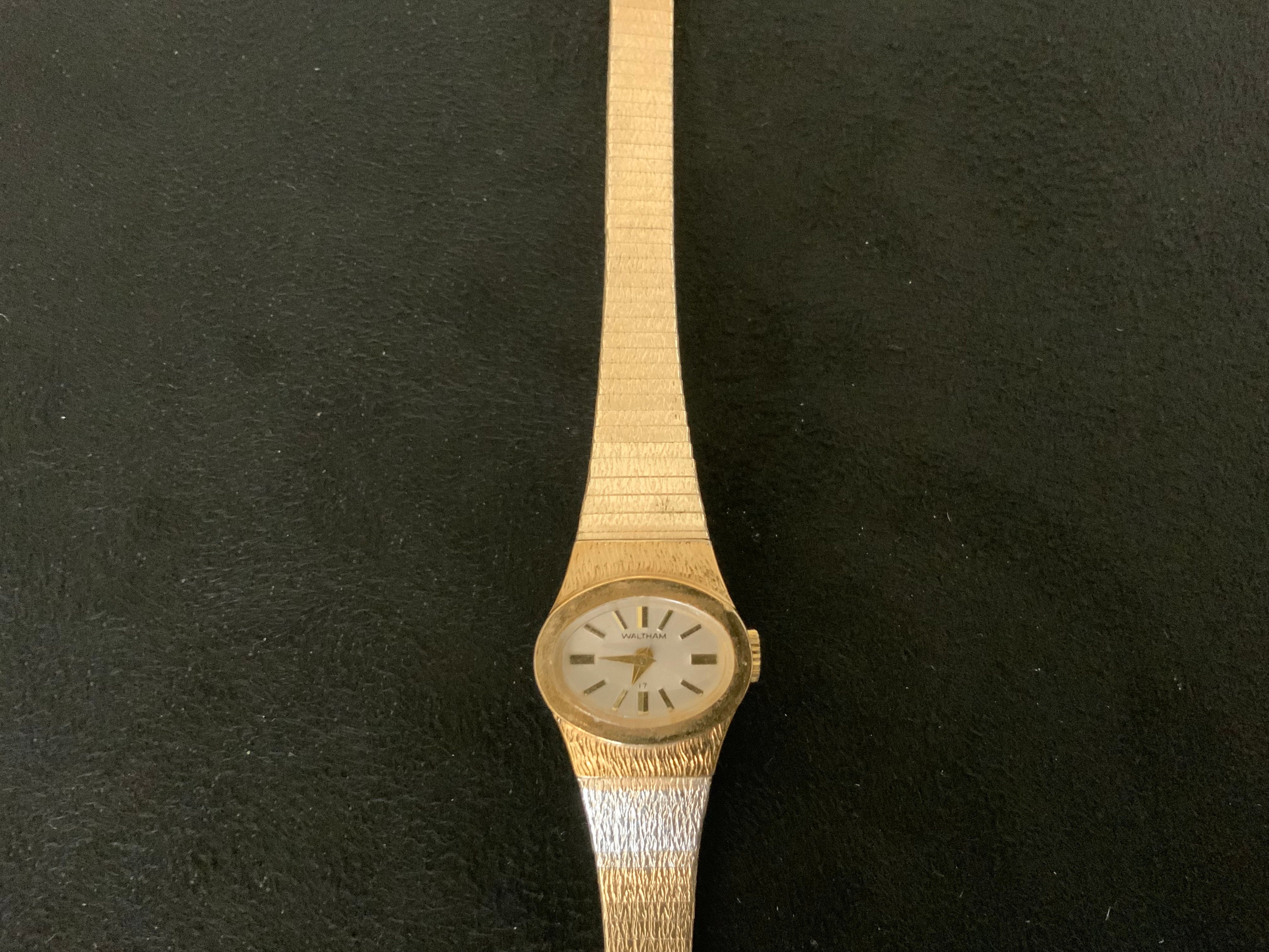 Waltham Ladies Gold Watch - Etsy