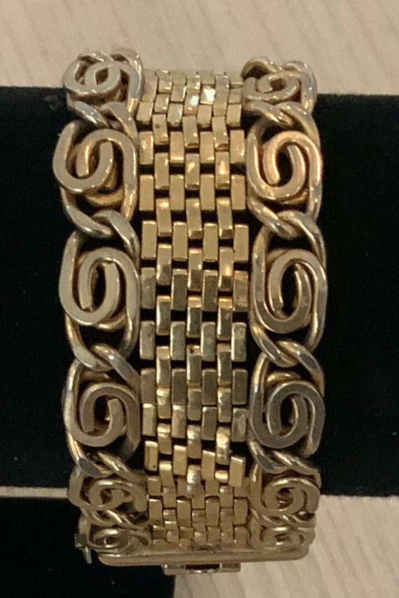 Vintage Marino Gold Tone Bracelet