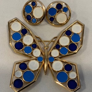 Vintage  Brooch and Earrings