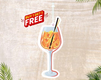 SPRITZ APERITIF Duftbaum 2x  / Holy Aperoly Duftbaum / Duftbaum fürs Auto mit Orangen Duft