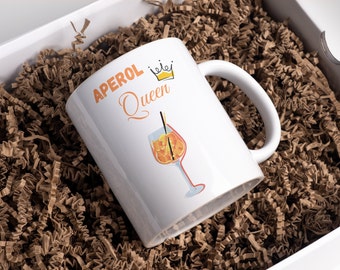 APEROL Spritz Cup / Aperol Queen Cup / Coffee Cup / Aperol / Gifts / Summer / Vacation / Birthday / Tea Cup / Mug /