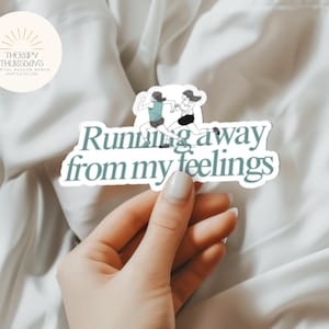 Funny Mental Health Stickers | Emotion Sticker | Humorous | Social Work | Therapy Sticker | Trauma | Emotional Support | Anxiety Sticker