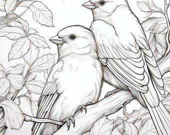 Vogelparadies Malseite zum Ausdrucken