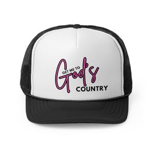Trucker Hat Pink 'Get Me To God's Country' SNL Morgan Wallen Country Music