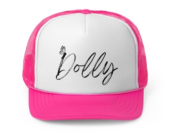 Dolly Parton Trucker Hat Classic Retro Western Style Country Music Legends