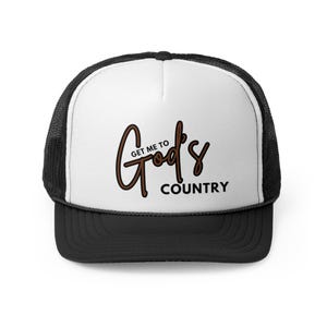Trucker Hat Pink Morgan Wallen Get Me To Gods Country Music Artist Hat