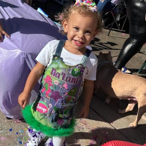 Robe salopette pour enfant