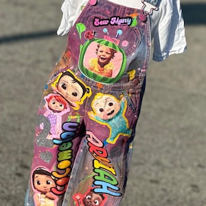 Kids Overalls Birthday Fit