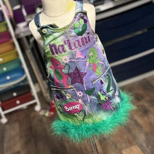 Kids Overall dress Birthday Fit