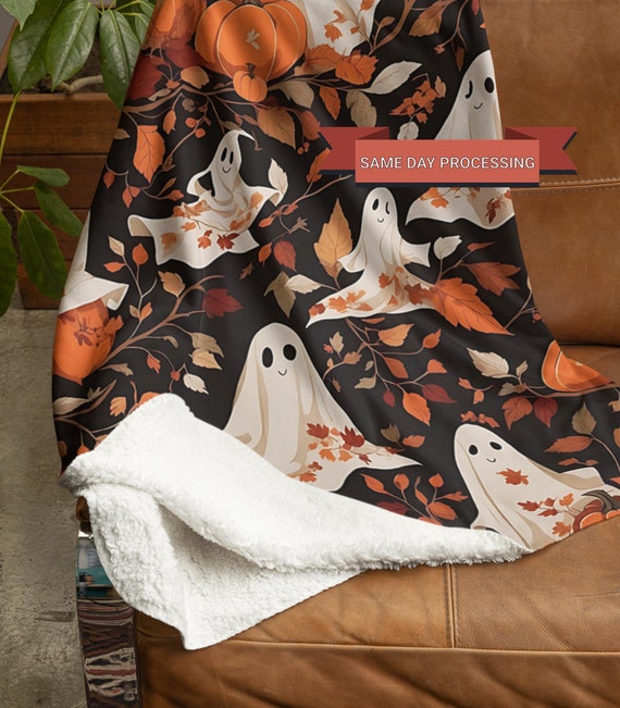 Halloween sherpa blanket shop
