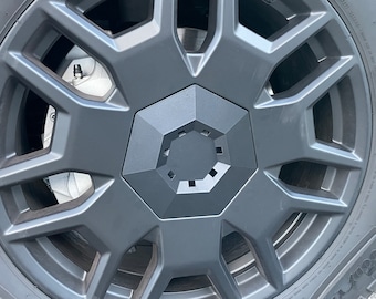 Wheel Caps for Tesla Cybertruck - Carbon Fiber Rim Center Covers