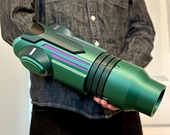 Samus Arm Cannon from Metroid Prime 4 - Wearable Life Size Prop to Scale