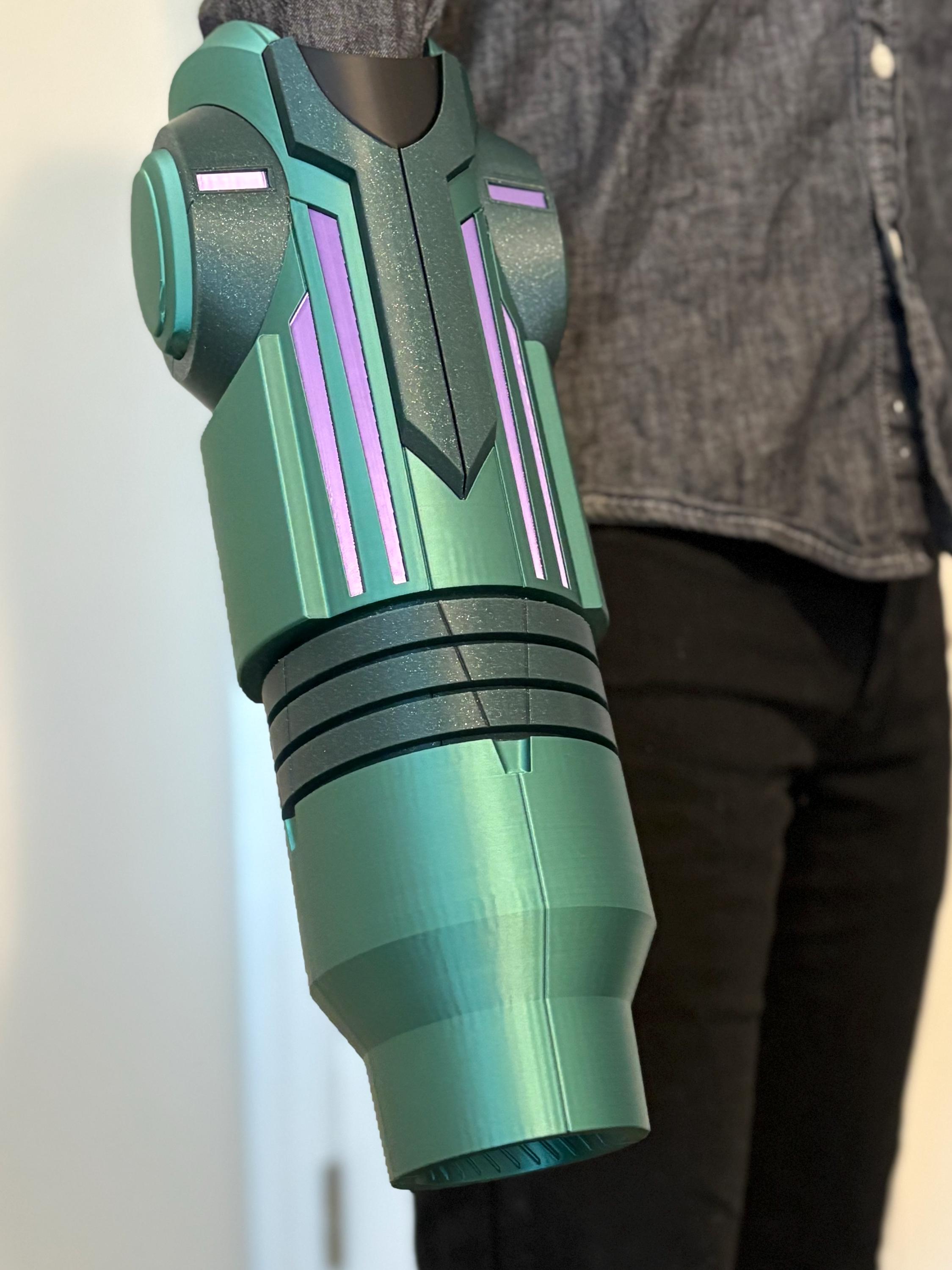Samus Arm Cannon From Metroid Prime 4 - Wearable Life Size Prop to