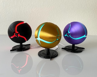 Metroid Morph Ball Light-up Display - Samus Morph Ball from Metroid Prime