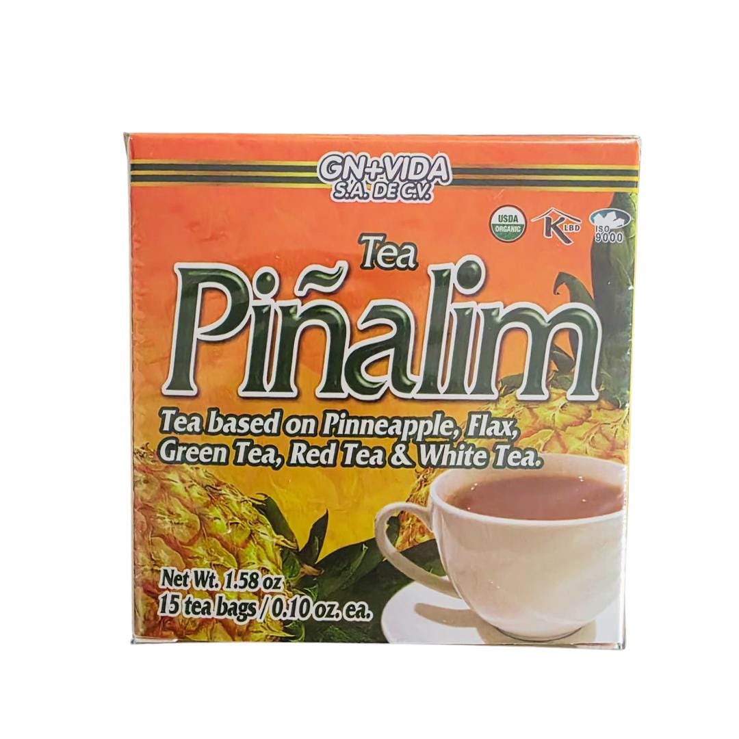 Pinalim Tea Gn+vida Tea Piñalim Pineapple 30pc Total (2 Pack) 15 Tea ...