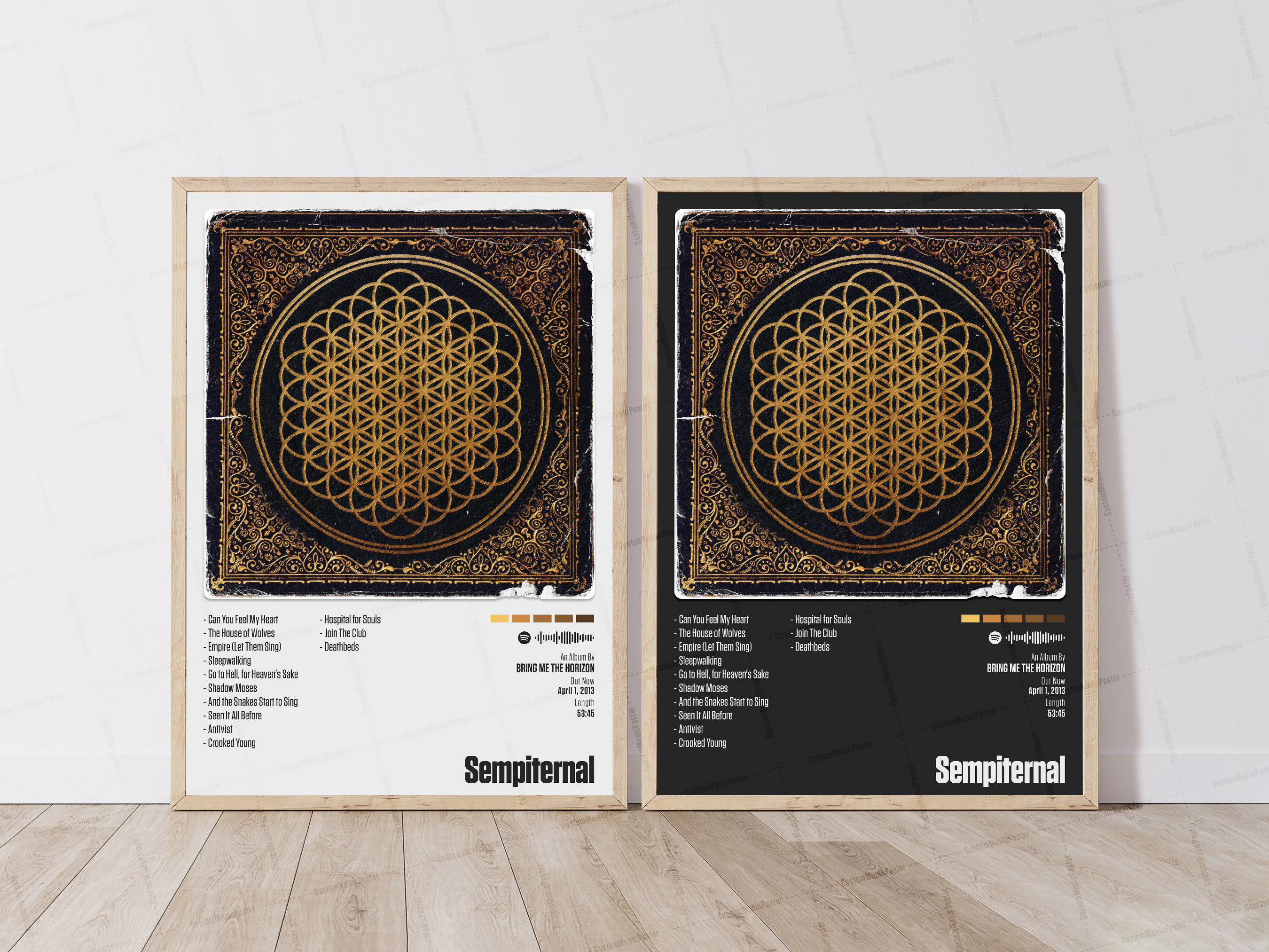 Bring Me The Horizon Poster Sempiternal Poster Colors Album, 52% OFF