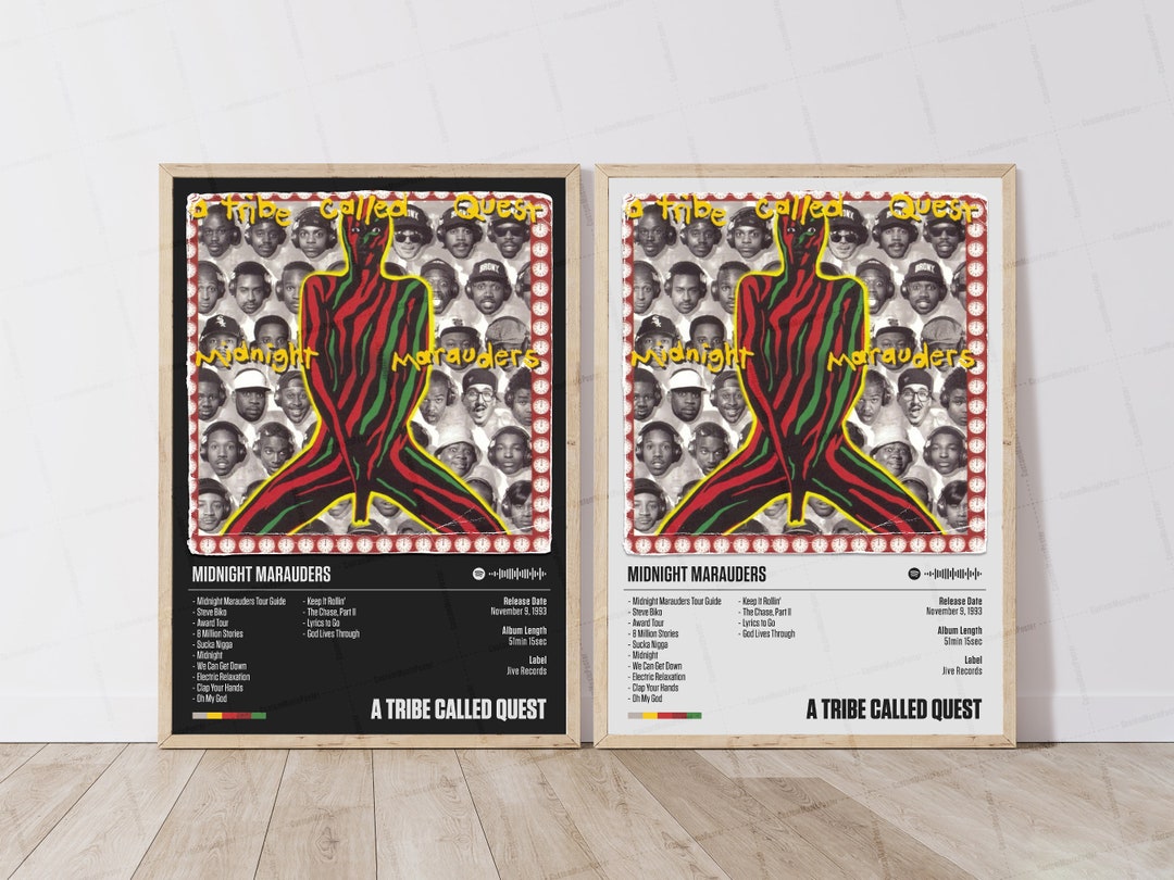 A Tribe Called Quest Posters / Midnight Marauders Poster / Etsy