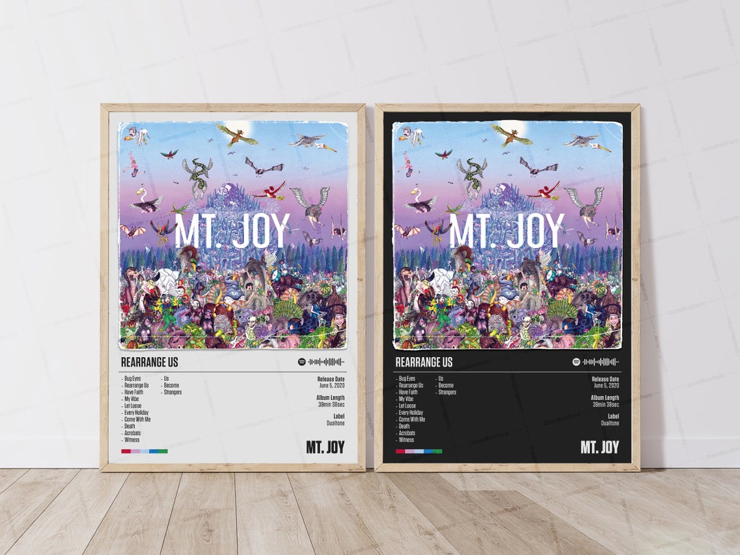 Mt. Joy Posters Mt. Joy Poster Mt. Joy Rearrange Us Album - Etsy