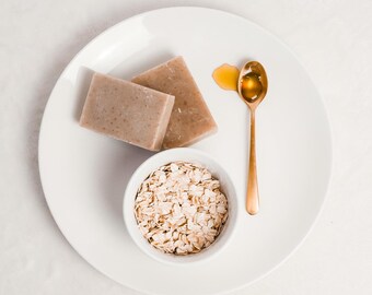 Handmade Soap - Oatmeal & Honey | Natural Cleansing Bar