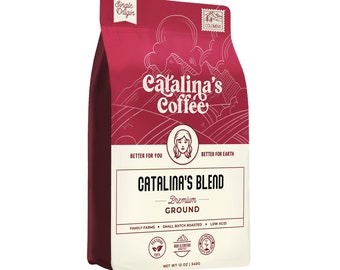 Catalina’s Blend - Organic Family Farm Coffee from Colombia - Ethically Cultivated Using Pure Methods