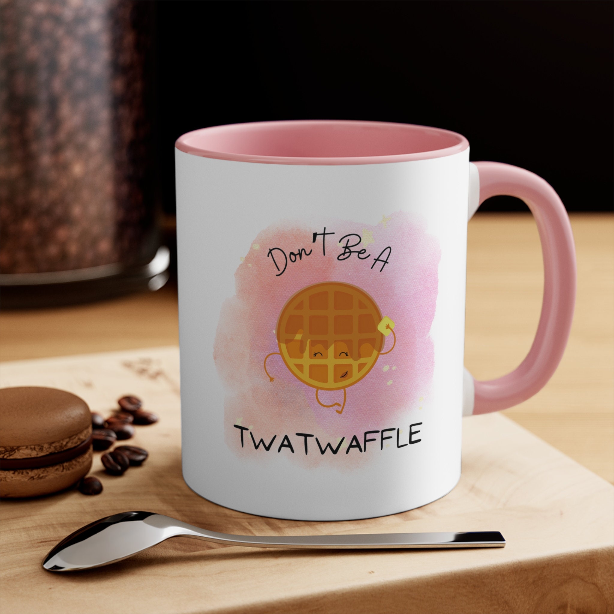 Don’t be a Twatwaffle, funny coffee mug, mugs with sayings, sarcastic gift, coworker office gifts