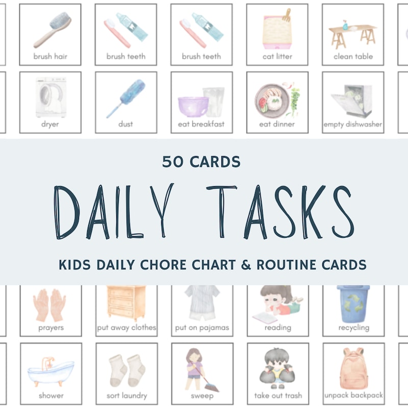 Routine Chart - Etsy