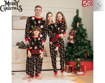 Family Matching Christmas Pajamas| 2023 Pajama Set Christmas Pjs Family Clothing Christmas Outfit