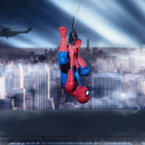 Super Hero Digital Backdrop, Digital Background, Super Hero City Backdrop, Superhero Theme, New York, Backdrop For Photoshop Photography