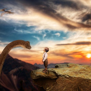 Dinosaur Cliff Digital Backdrop/ Dino background, dinosaur ledge digital background, backdrops for photography, dinosaur composites,