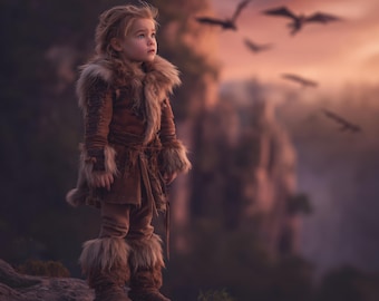 Dragon Digital Background | Fantasy Sky Backdrop | Viking Adventure Photo Composite | Flying Dragon Digital Backdrop