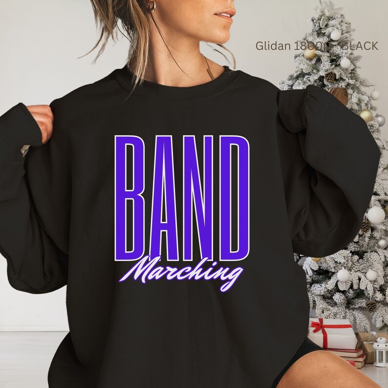 Marching Band Sweatshirt, Marching Band Gifts for Students or Band