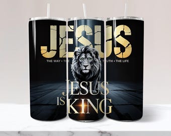 Jesus Tumbler Wrap Christian Tumbler wrap faith tumbler wrap religious tumbler wrap spiritual tumbler wrap 20 oz skinny sublimation tumbler