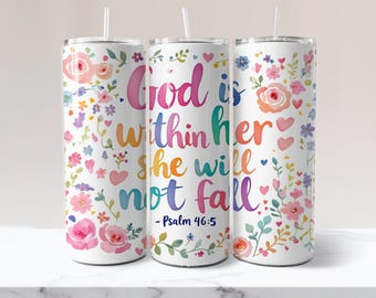 Christelijke beker wrap bijbelvers beker wrap geloof beker wrap God beker wrap religieuze beker wrap 20 oz magere sublimatie beker