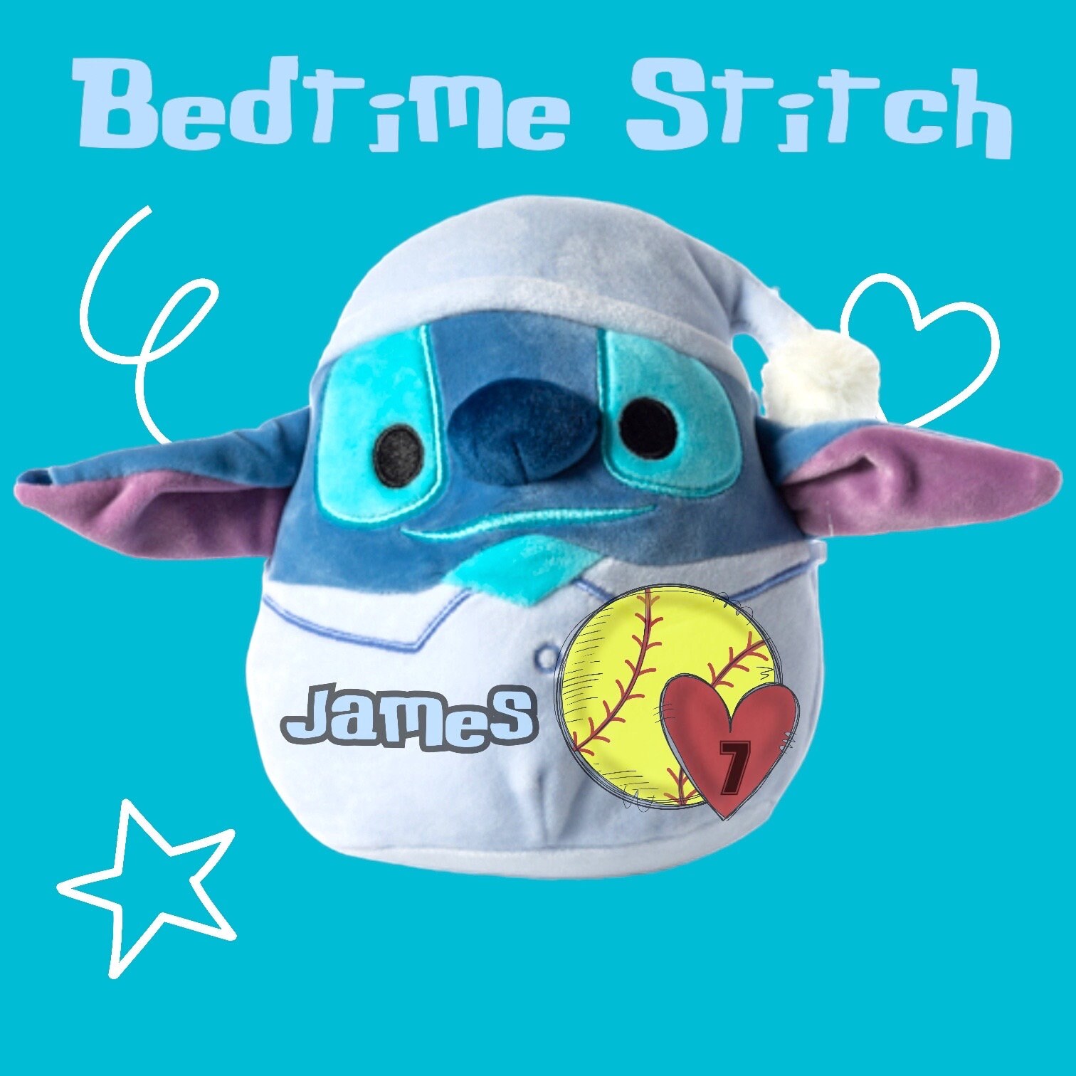 Custom Stitch Sport Gift,squishmallows Personalized Unique Gift for Music Softball Volleyball