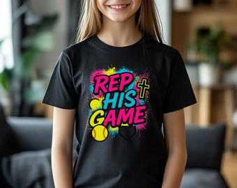 Imagen PNG de sóftbol cristiano, archivo de sublimación de atleta de fe, gráfico de cruz de béisbol (descarga digital)