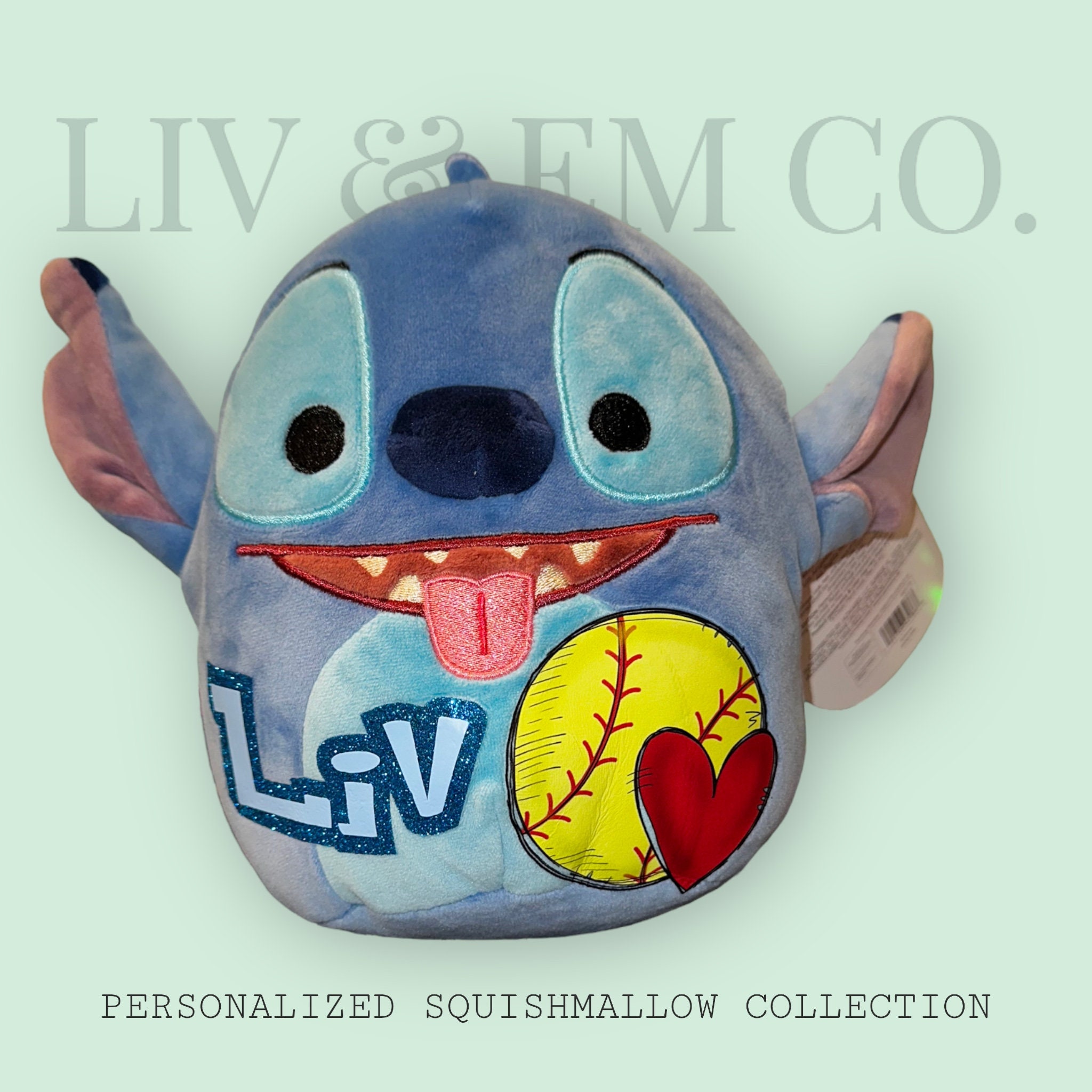 Personalised Squishmallow Stitch Teddy, Birthday Gift, Lilo and Stitch, My  First Teddy, Squishmallow Stitch Gift, Xmas Gift, -  Australia