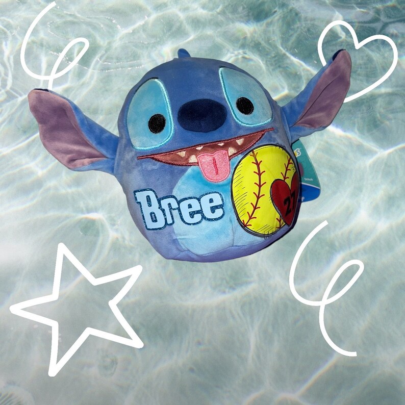 Custom Stitch Sport Gift,squishmallows Personalized Unique Gift for Music Softball Volleyball