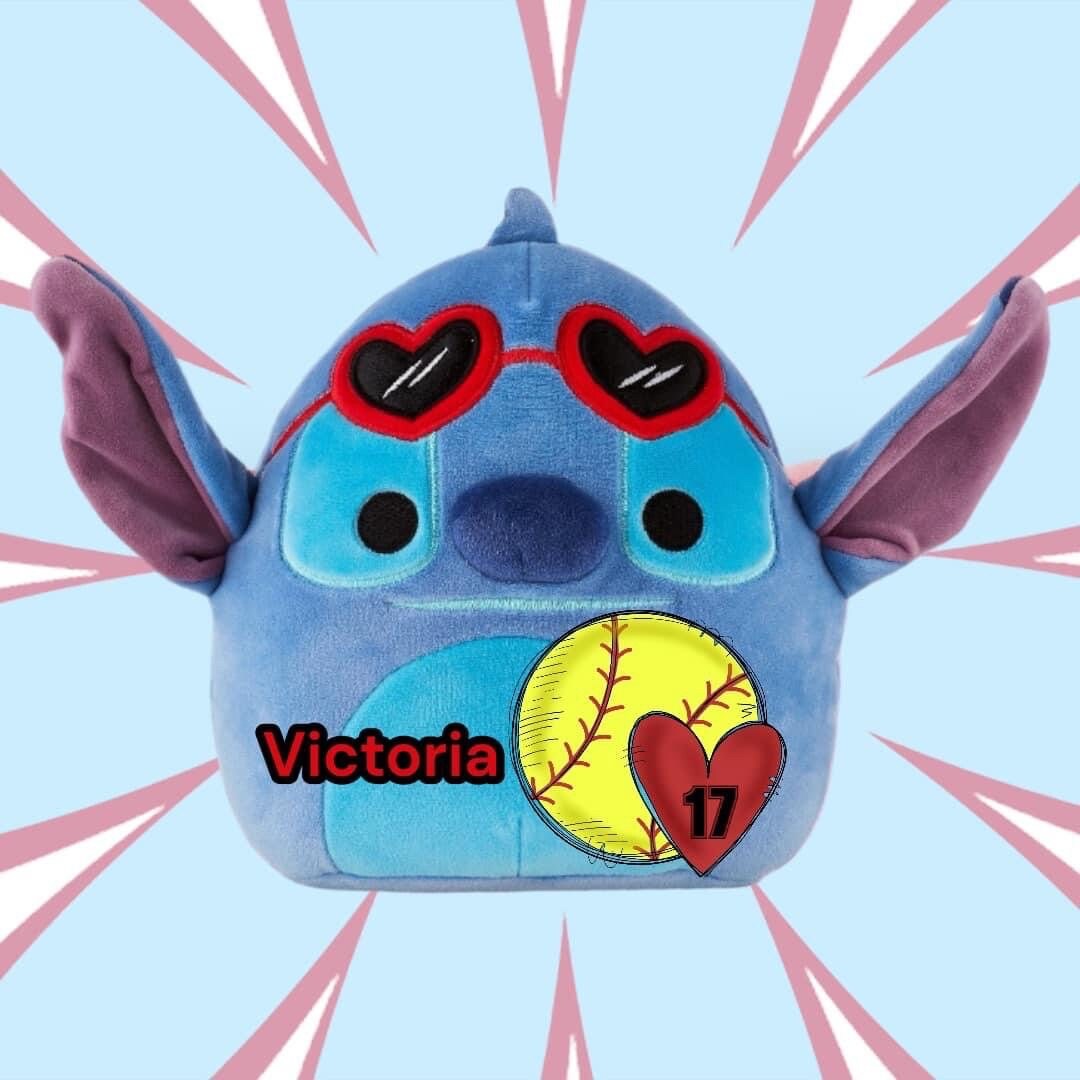 Custom Stitch Sport Gift,squishmallows Personalized Unique Gift for Music Softball Volleyball