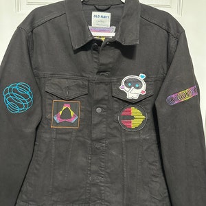 CUSTOM Coldplay Chris Martin Jeansjacke