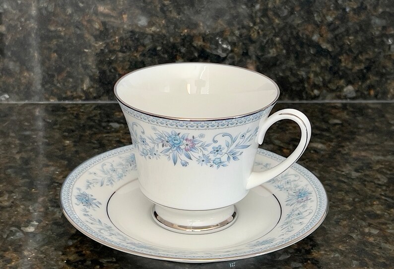 Fine China- Noritake- Blue Hill - Etsy