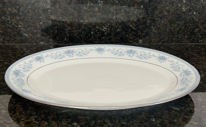 Fine China Noritake Blue Hill - Etsy