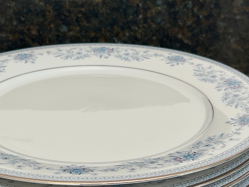 Fine China- Noritake- Blue Hill - Etsy