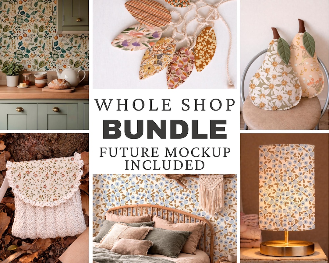 Whole Shop Mockup Bundle, All Mockups Included + Future Updates, PSD ...