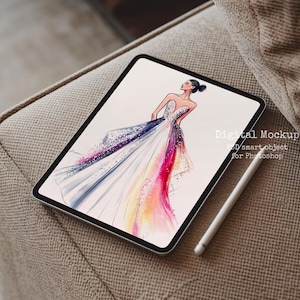 Cozy Aesthetic iPad Mockup, iPad Screen Mockup, eBook Mockup, eBook cover, Website Mockup, Apple Device Mockup, Digital Product Mockup