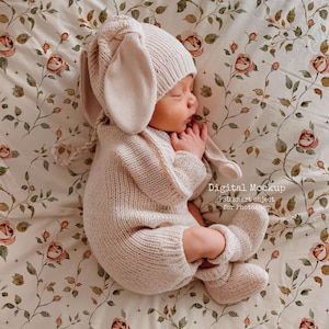 BABY sheet mockup, fabric mockup psd, textile mockup easy to use - photoshop mockup - Seamless pattern mockup, photoshop mockup, fabric
