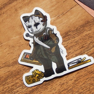 Trapper sticker from the horror game Dead By Daylight
