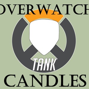 Overwatch Candles TANK